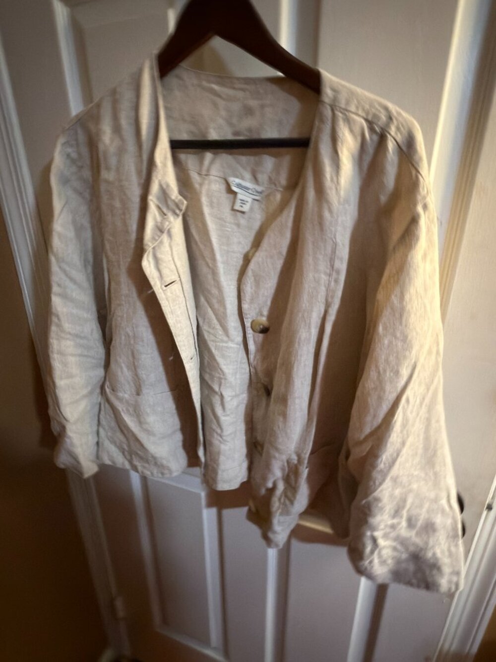 Coldwater Creek 100% Linen Jacket – PL